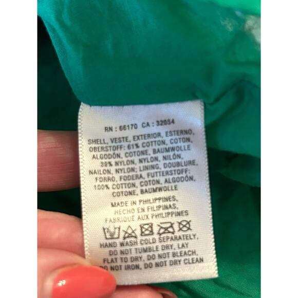 Anthropologie Maeve Verbena Green and Pink Floral Dress - Size 4 - Picture 16 of 16